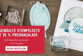 Rabattaktion bei Stampin Up