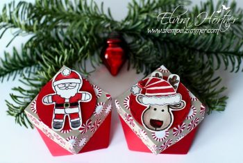 Rentier und Weihnachtsmann Stampin Up