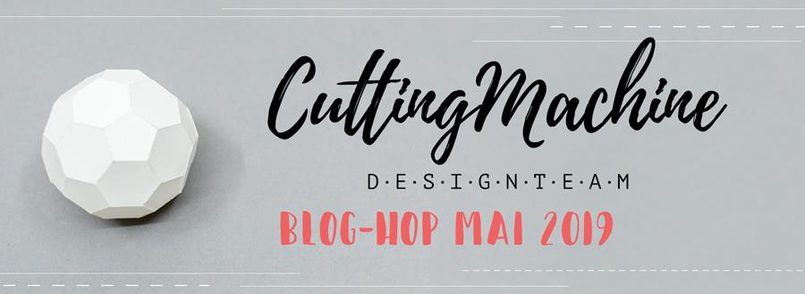 Cutting Machine Desig Team-Blog Hop-Muttertag-Herz