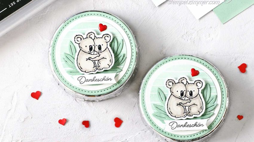 K und K - Koalas und Keks - aus dem Stempelst Count on Me von Stampin' Up!