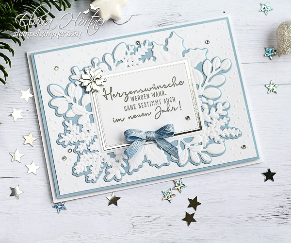 Weihnachtskarten Stampin' Up! Weihnachtsgruesse 156306 und Froehliche Weihnachtszeit 156785